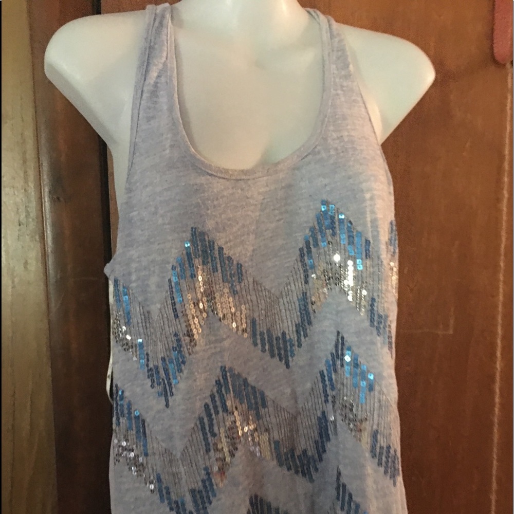 Miss me tank top blouse size small